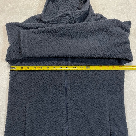 Patagonia Diamond Capra Fleece Jacket - Smolder Blue/Grey - Womens XS - Picture 7 of 8